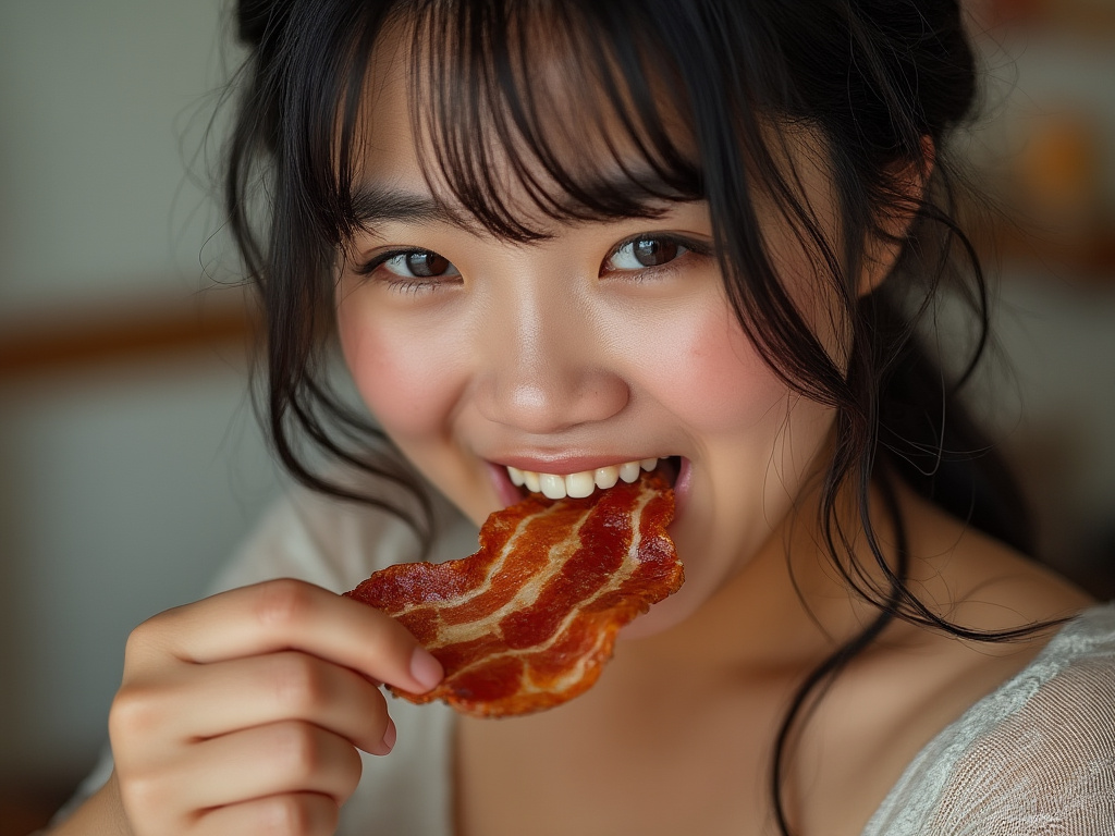 Rin loves the new long life bacon